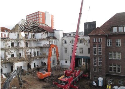 Building pollutant investigations, demolition planning, demolition support